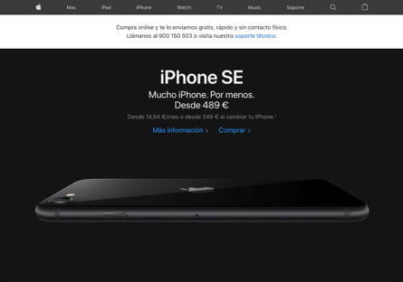 Protocolo de envíos de Apple durane el COVID-19.